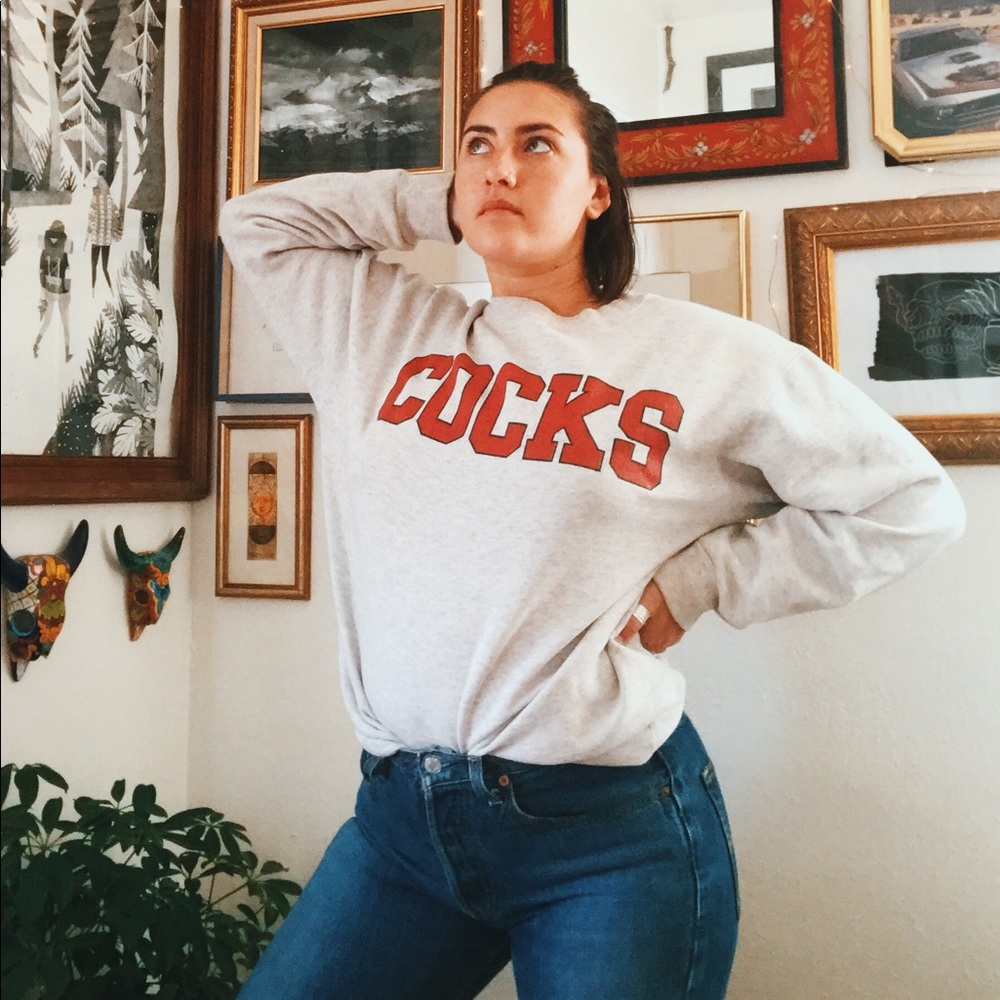 Carolina Gamecocks crew neck sweater